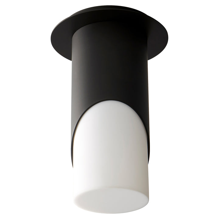ELLIPSE Large Acrylic Ceiling Mount -2700k- Black