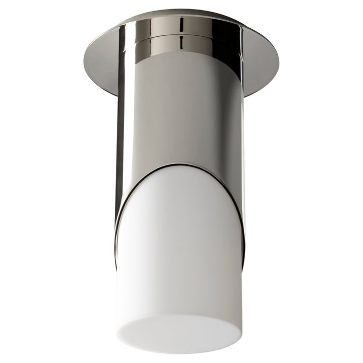 ELLIPSE Large Acrylic Ceiling Mount -2700k- Polished Nickel
