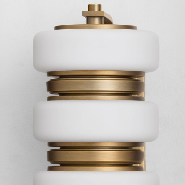 Favo 5CCT Wall Mount - Brushed Brass