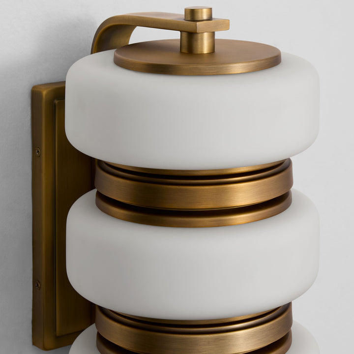 Favo 5CCT Wall Mount - Brushed Brass