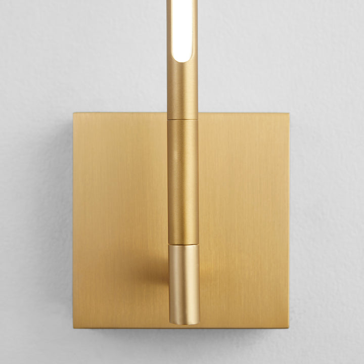 PALILLOS One Light CCT Wall Mount - Aged Brass
