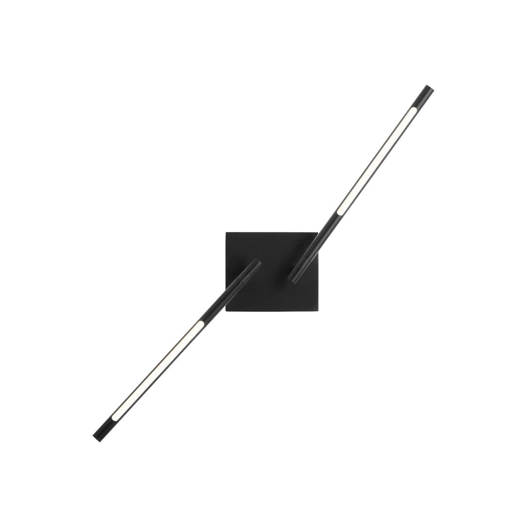 PALILLOS Two Light CCT Wall Mount - Black