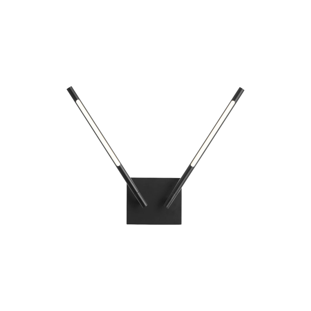 PALILLOS Two Light CCT Wall Mount - Black