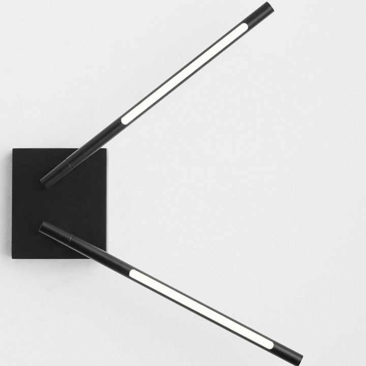 PALILLOS Two Light CCT Wall Mount - Black