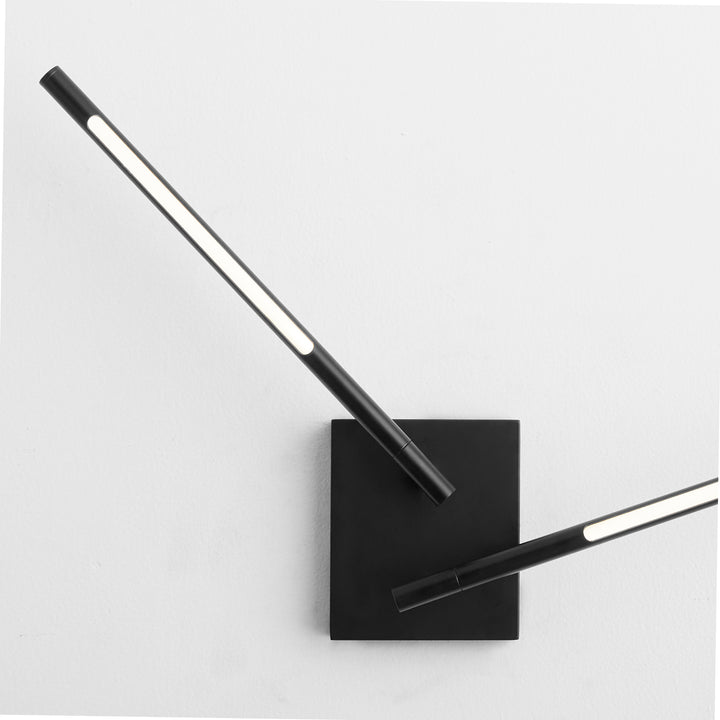 PALILLOS Two Light CCT Wall Mount - Black