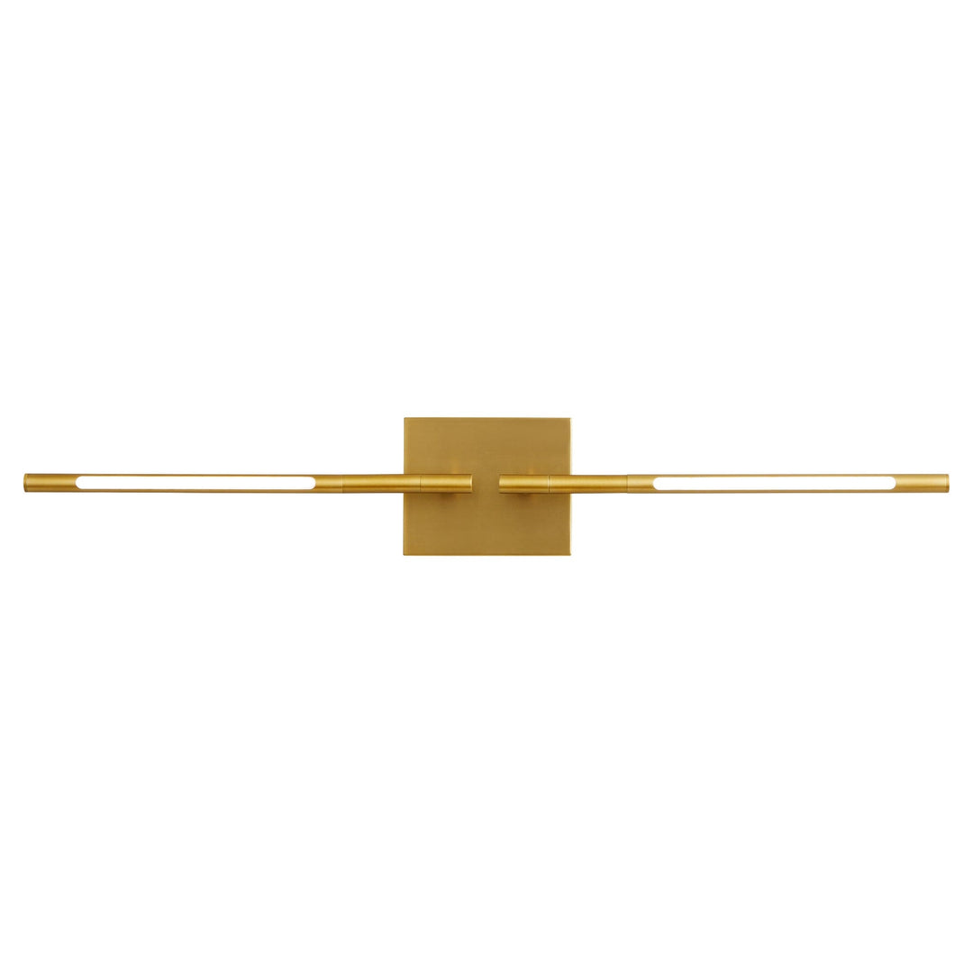 PALILLOS Two Light CCT Wall Mount - Aged Brass