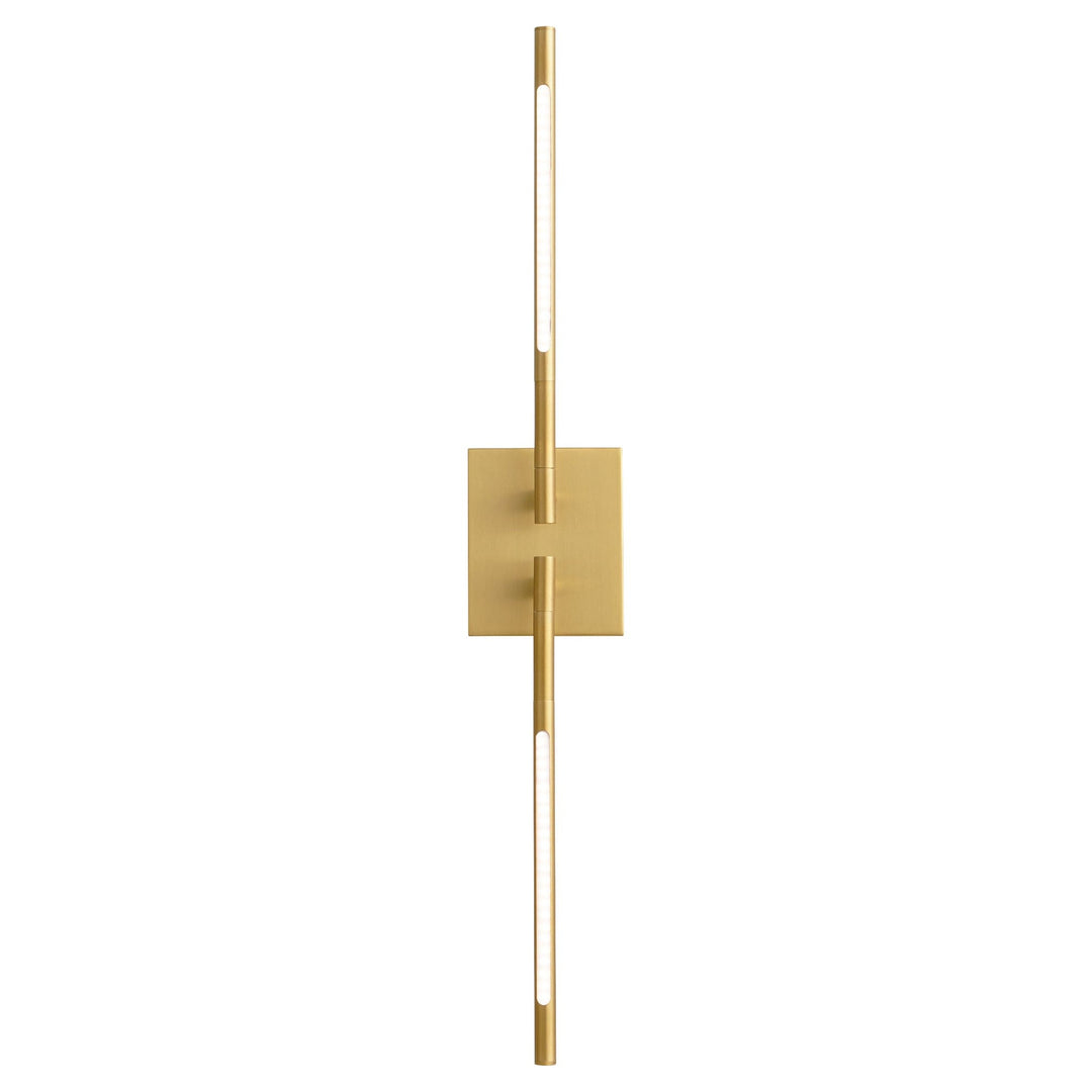 PALILLOS Two Light CCT Wall Mount - Aged Brass