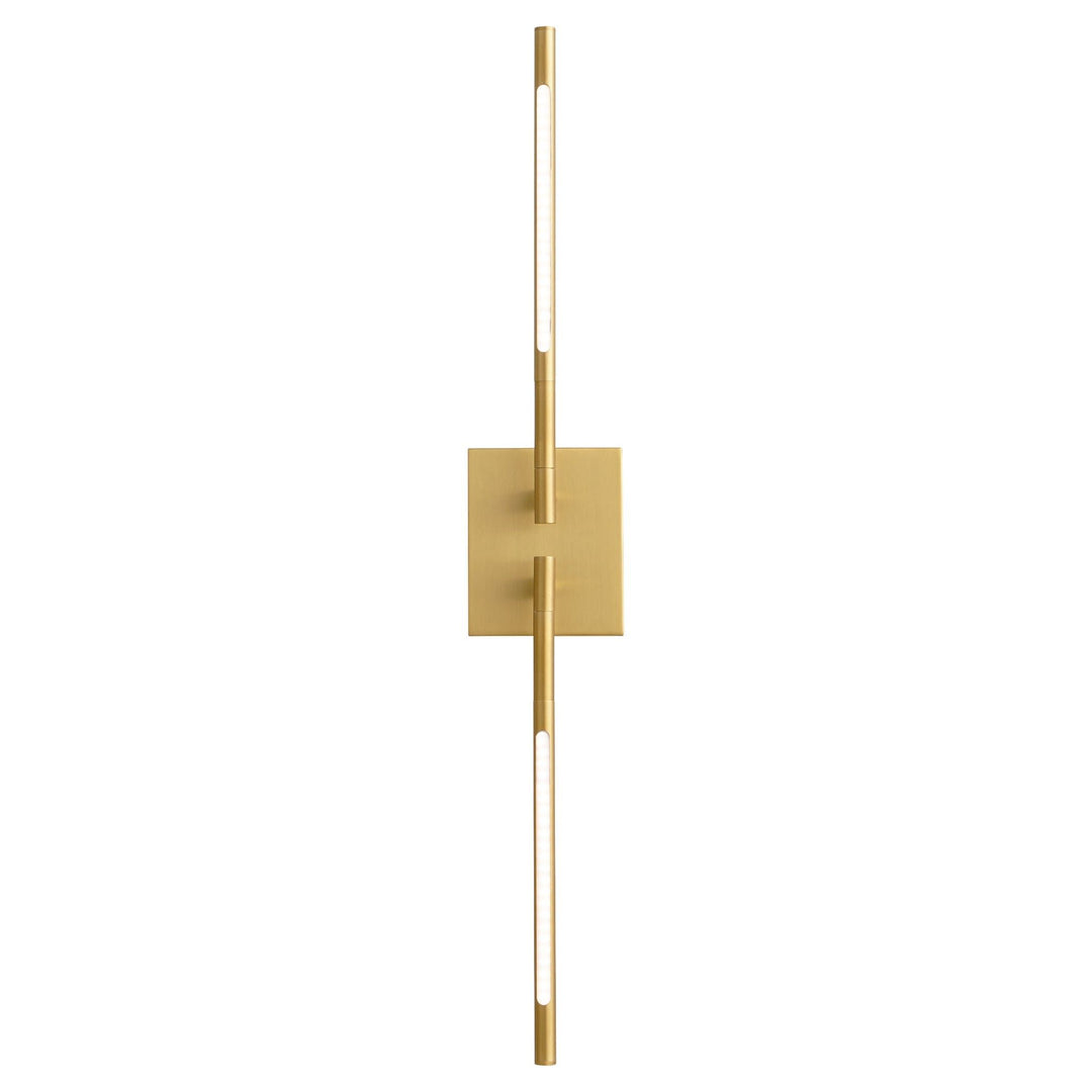 PALILLOS Two Light CCT Wall Mount - Aged Brass