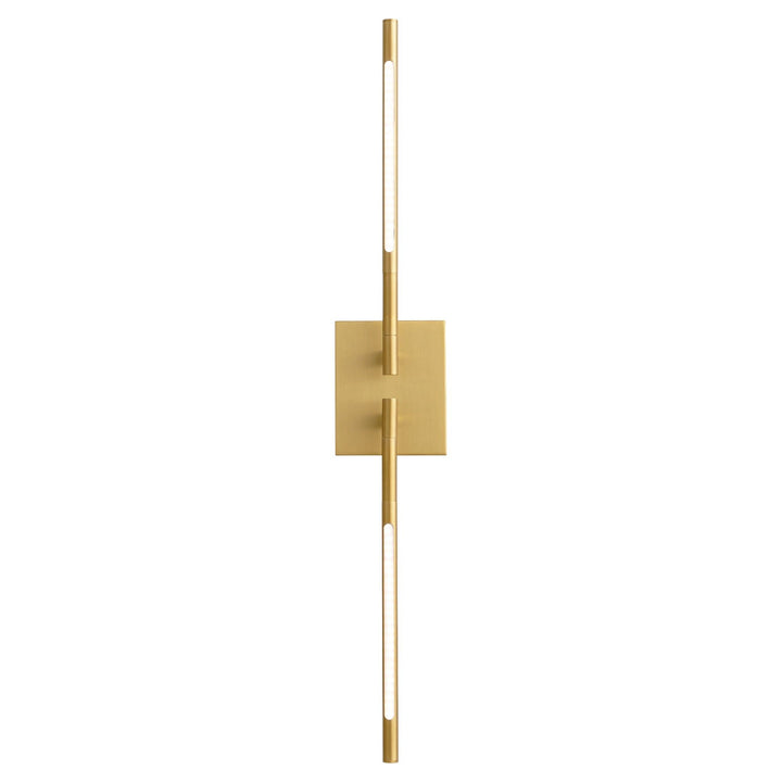 PALILLOS Two Light CCT Wall Mount - Aged Brass