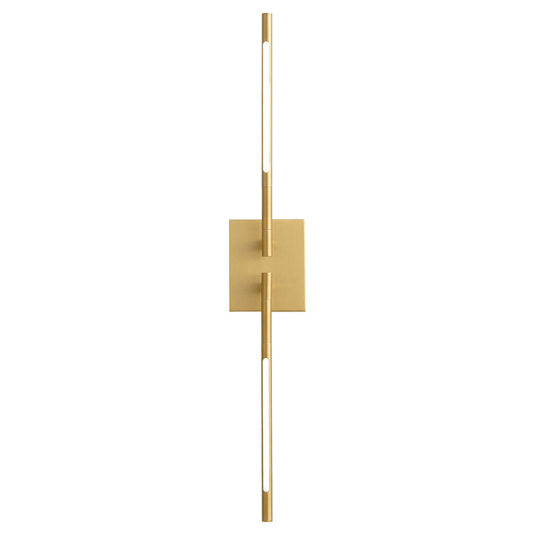 PALILLOS Two Light CCT Wall Mount - Aged Brass