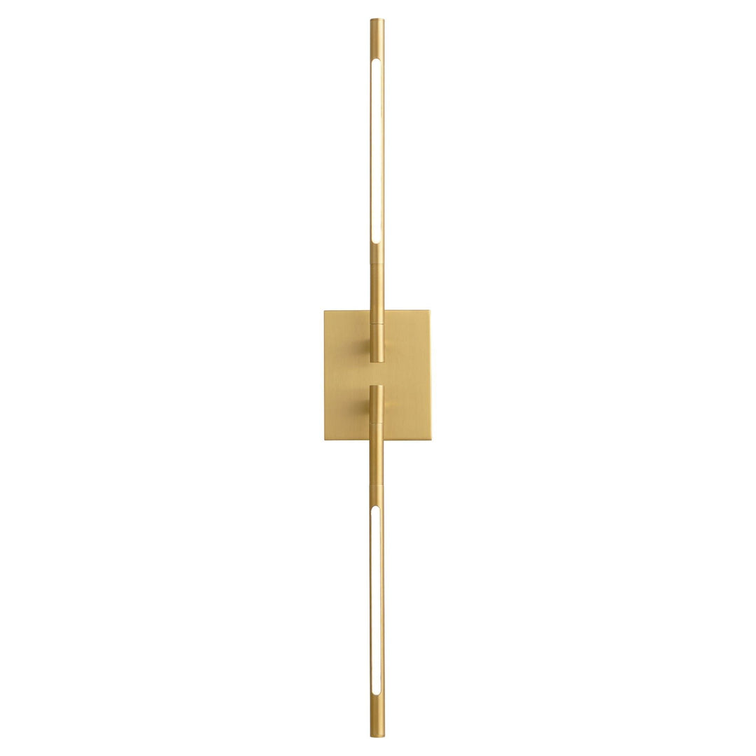 PALILLOS Two Light CCT Wall Mount - Aged Brass