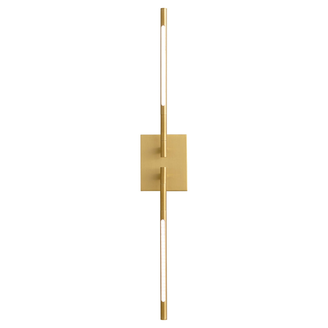 PALILLOS Two Light CCT Wall Mount - Aged Brass