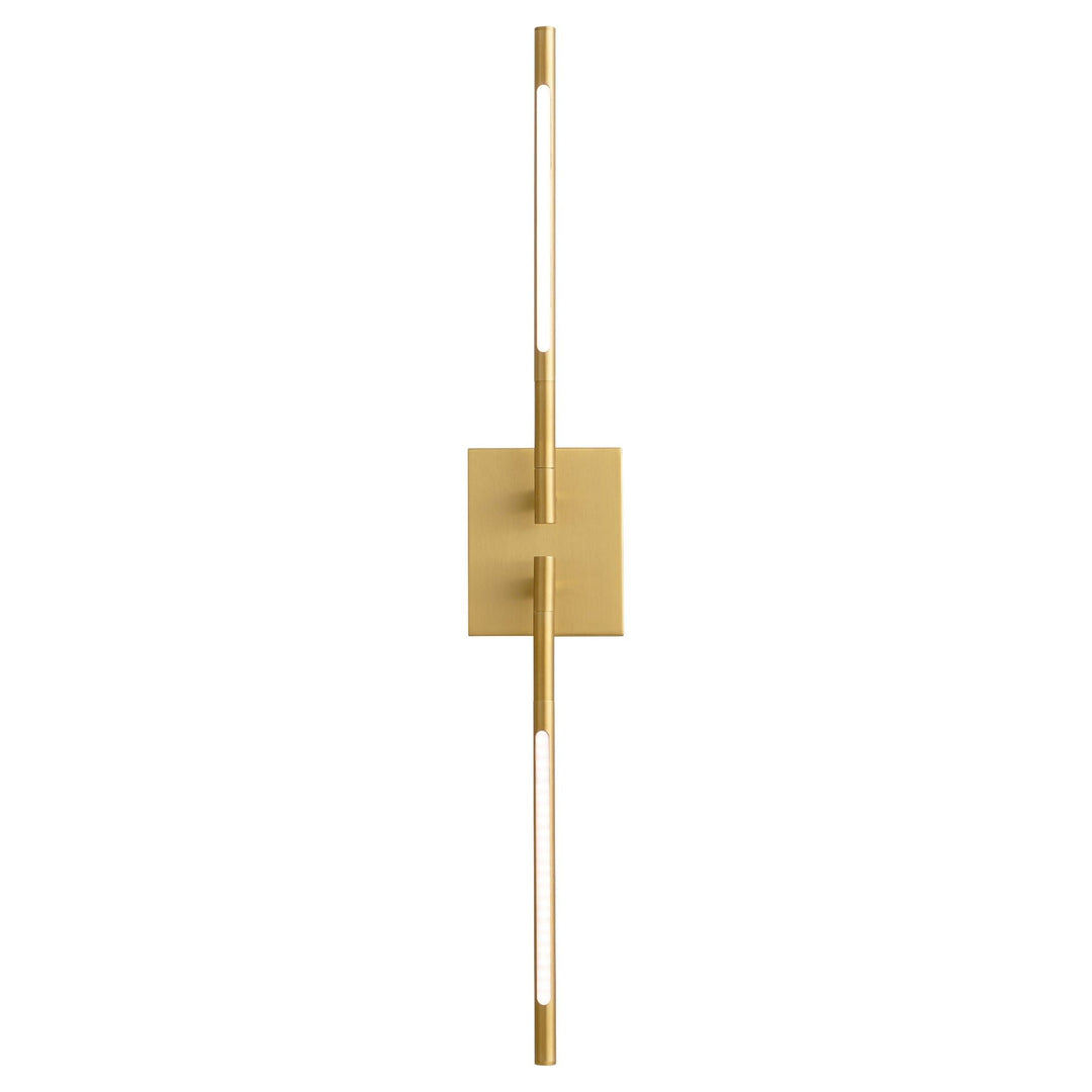 PALILLOS Two Light CCT Wall Mount - Aged Brass