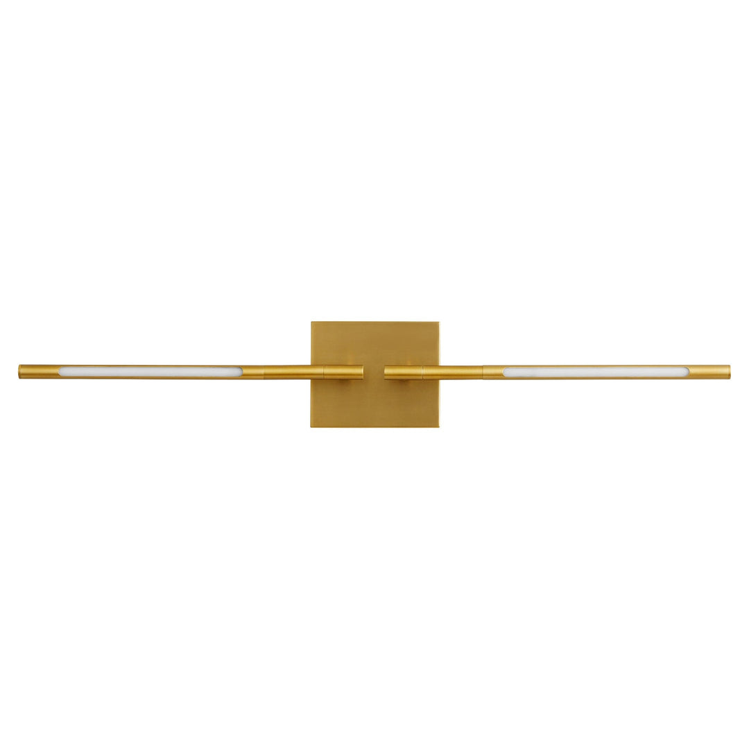 PALILLOS Two Light CCT Wall Mount - Aged Brass