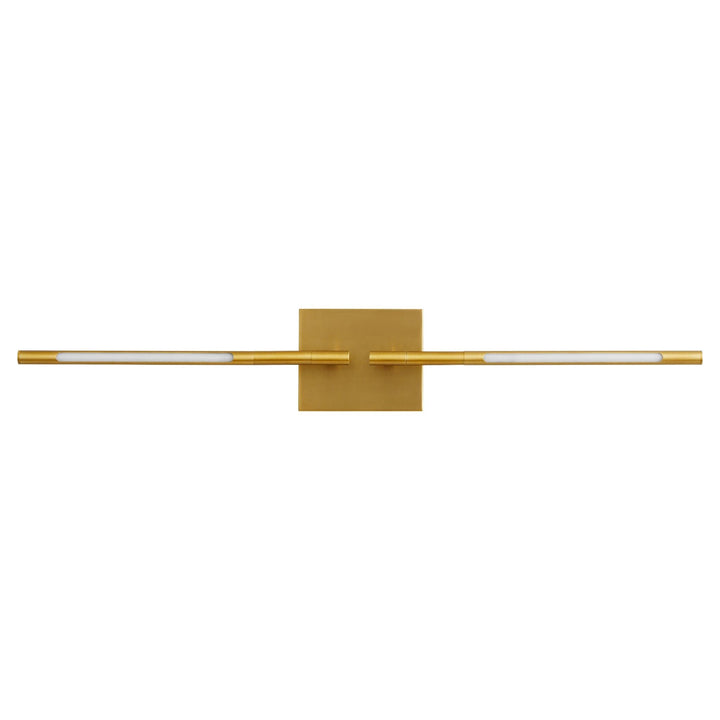PALILLOS Two Light CCT Wall Mount - Aged Brass