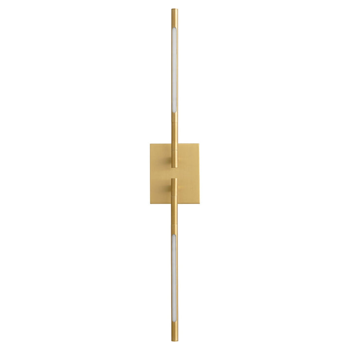 PALILLOS Two Light CCT Wall Mount - Aged Brass