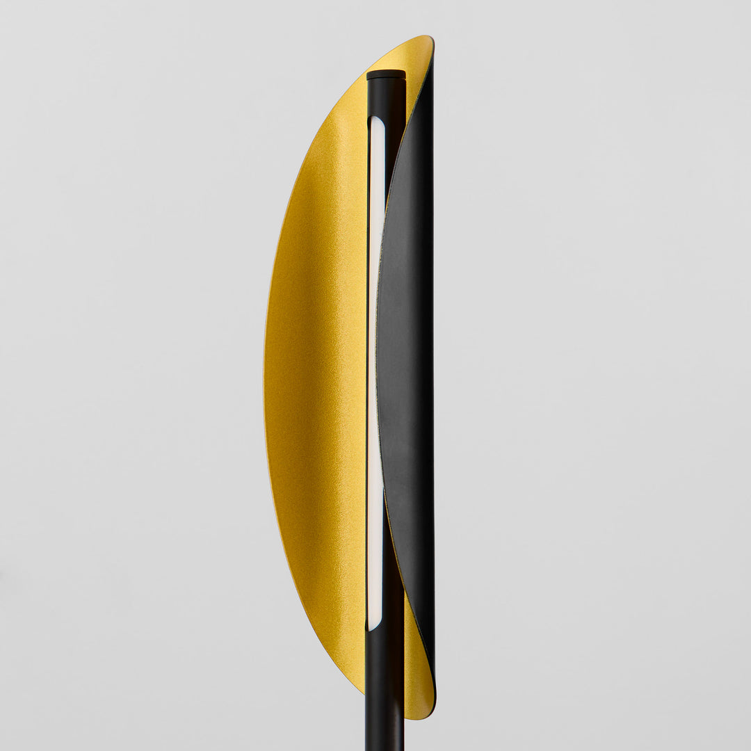 PIVOT CCT Wall Mount - Black/Aged Brass