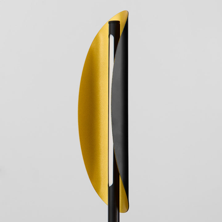 PIVOT CCT Wall Mount - Black/Aged Brass