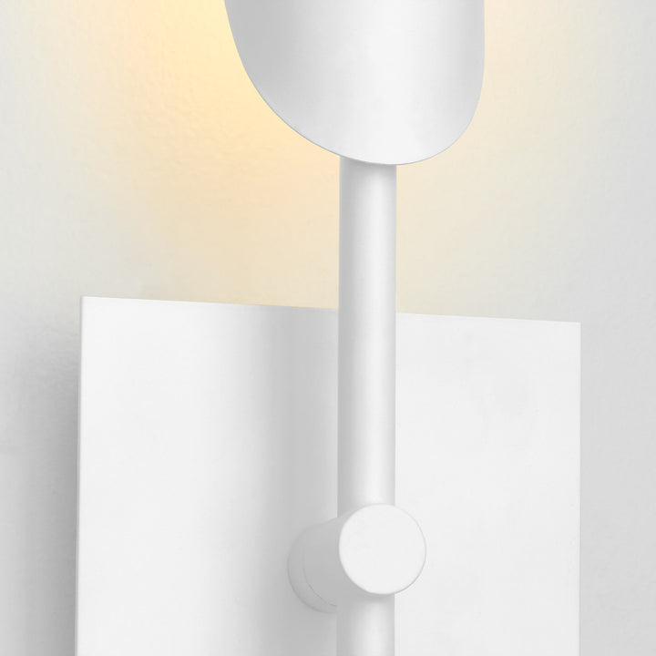 PIVOT CCT Wall Mount - White/Aged Brass