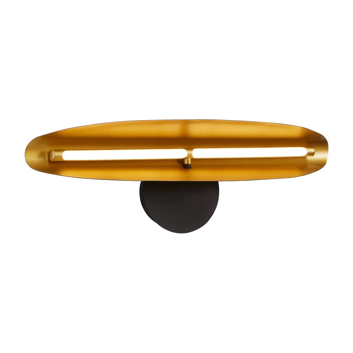 PIVOT CCT Sconce - Black/Aged Brass