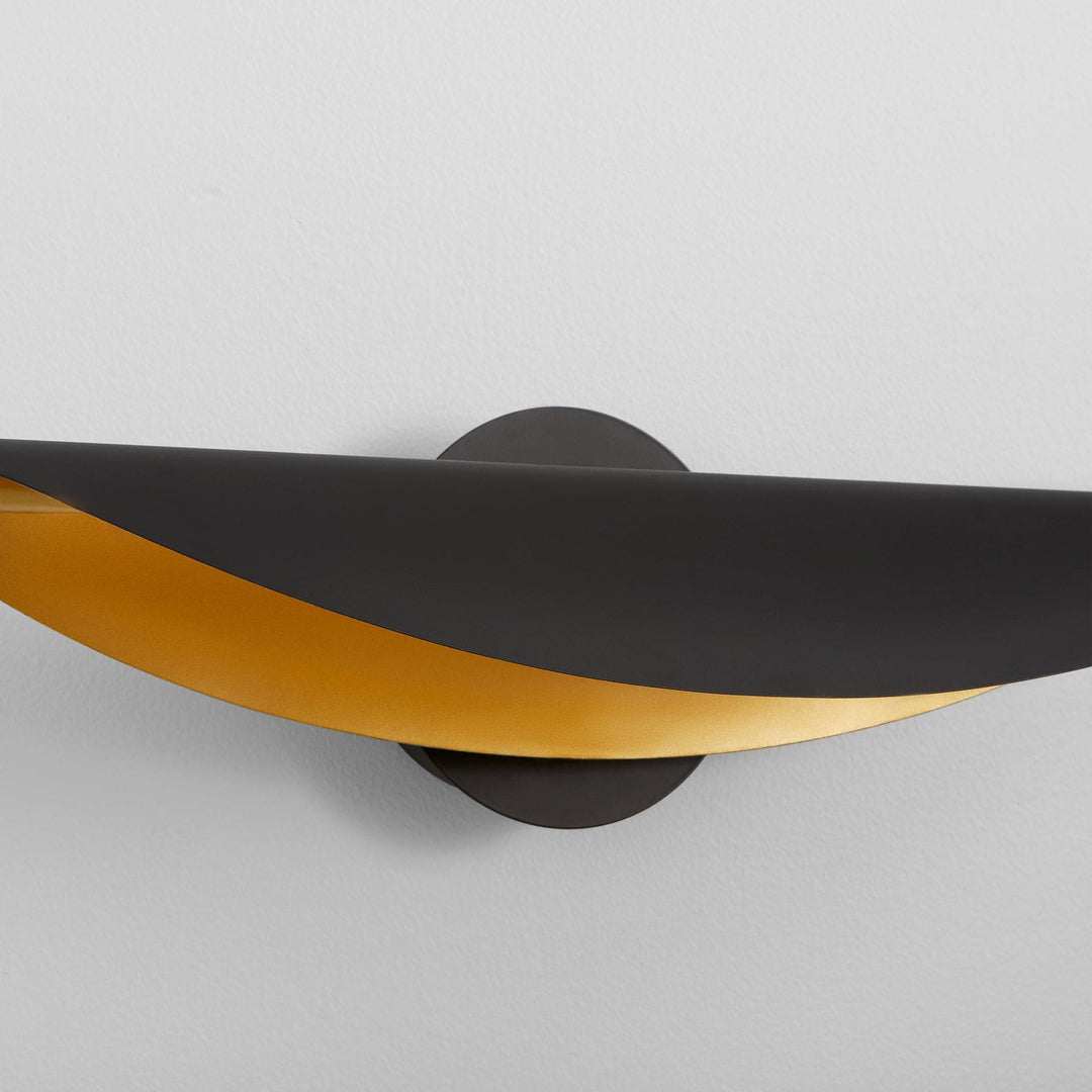 PIVOT CCT Sconce - Black/Aged Brass