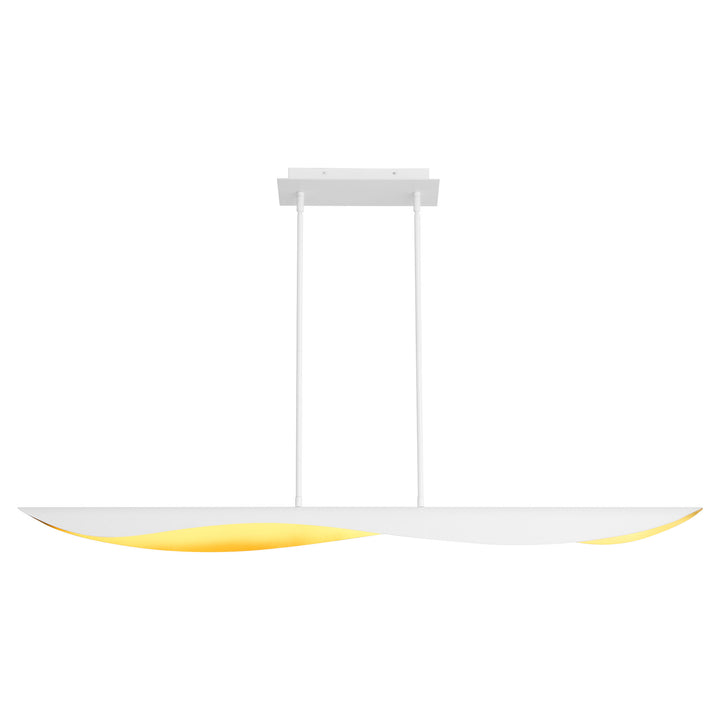 PIVOT CCT Linear - White/Aged Brass