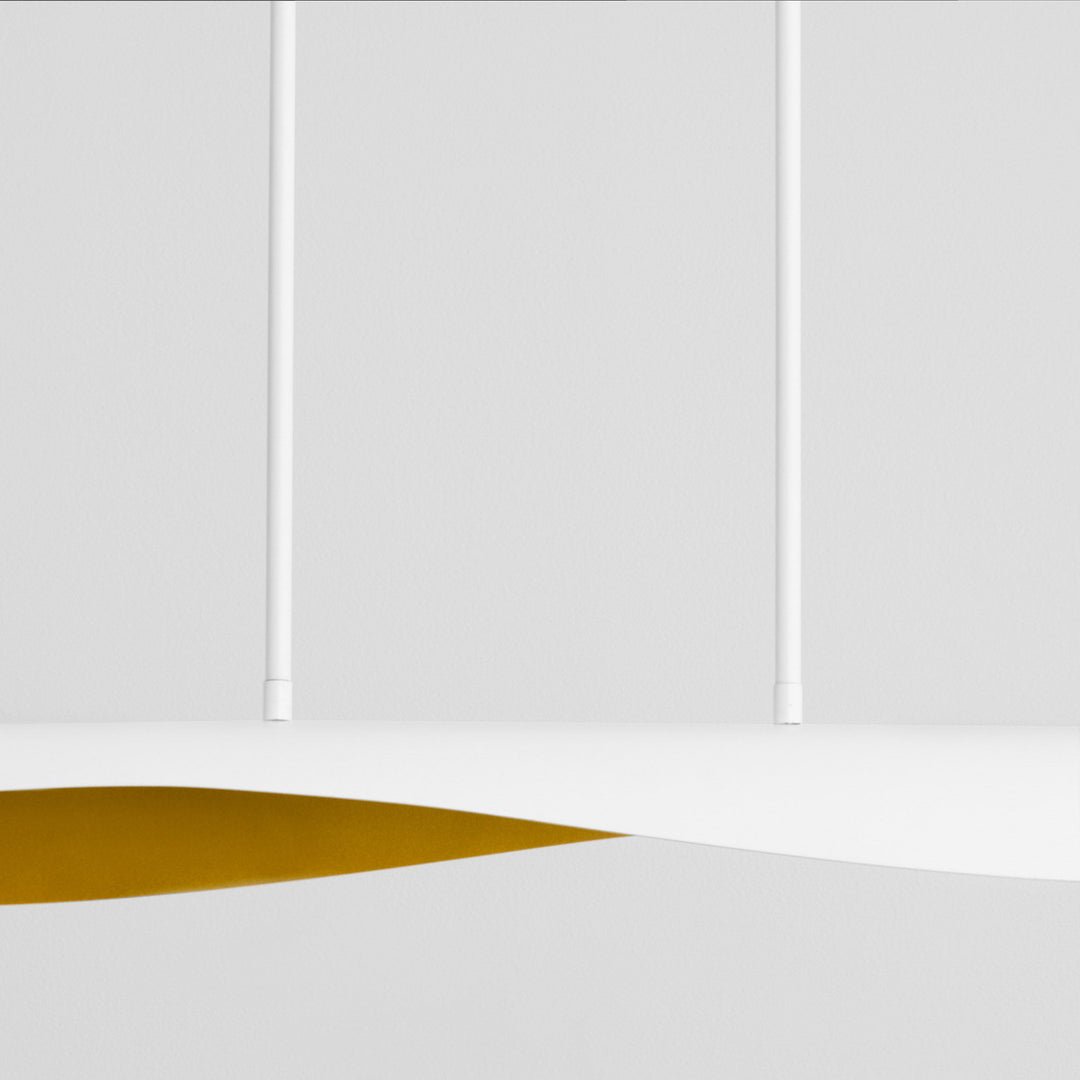 PIVOT CCT Linear - White/Aged Brass