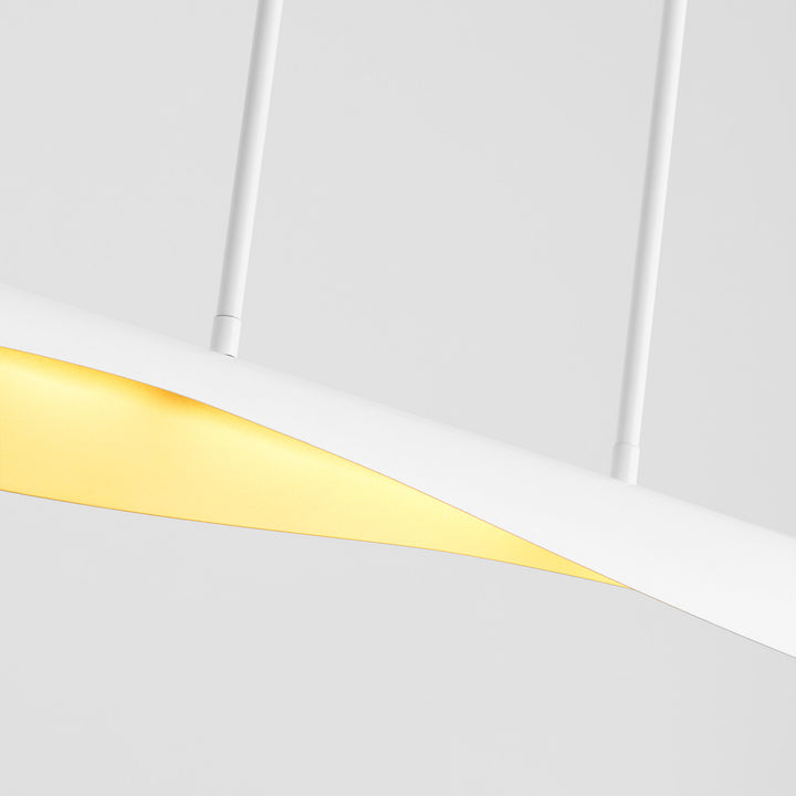 PIVOT CCT Linear - White/Aged Brass