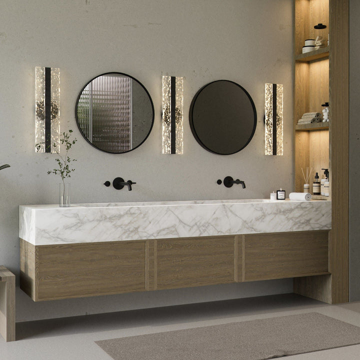 LANDON CCT LED Sconce - Black