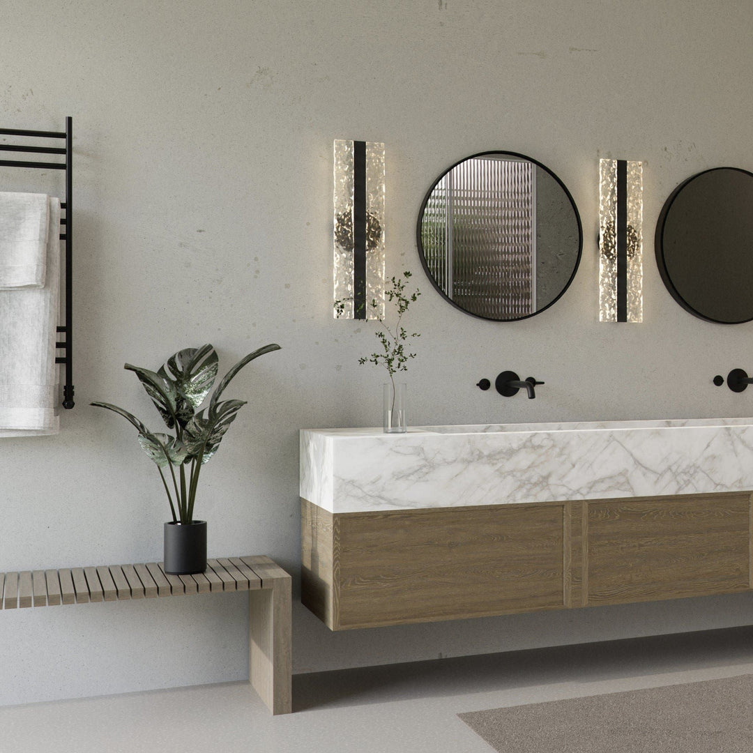 LANDON CCT LED Sconce - Black