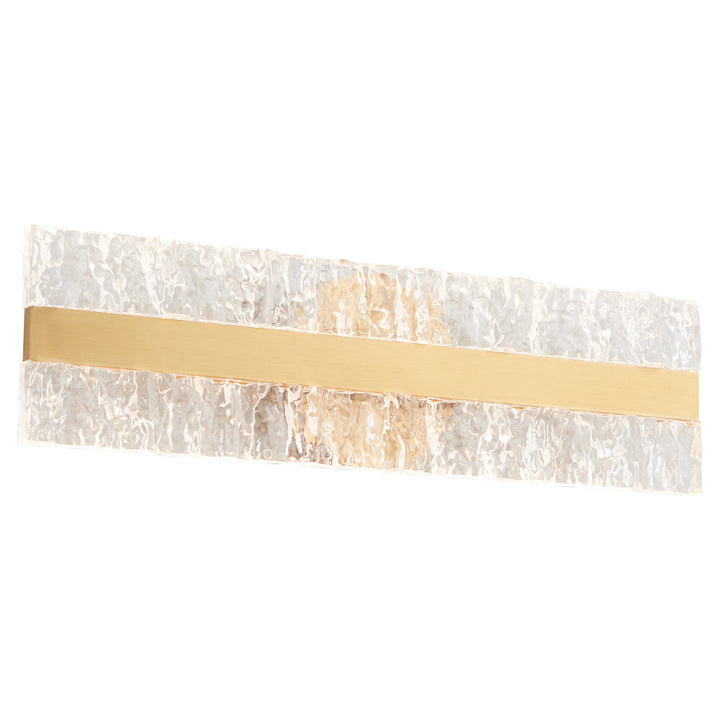 LANDON CCT LED Sconce - Aged Brass