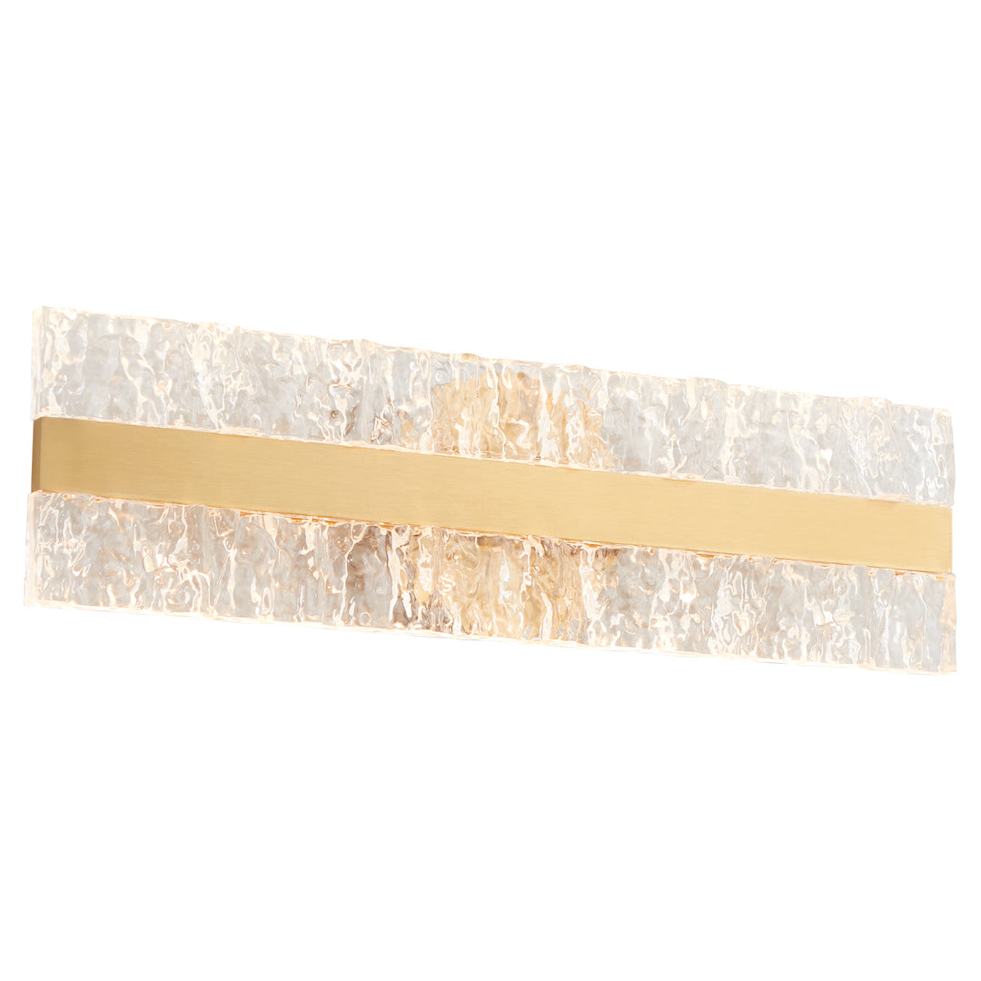 LANDON CCT LED Sconce - Aged Brass