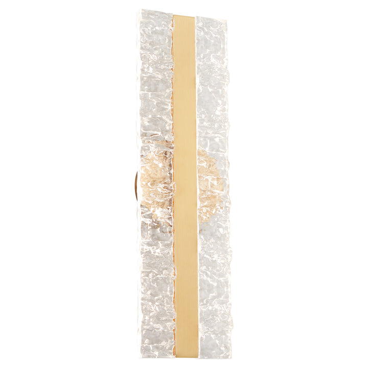 LANDON CCT LED Sconce - Aged Brass