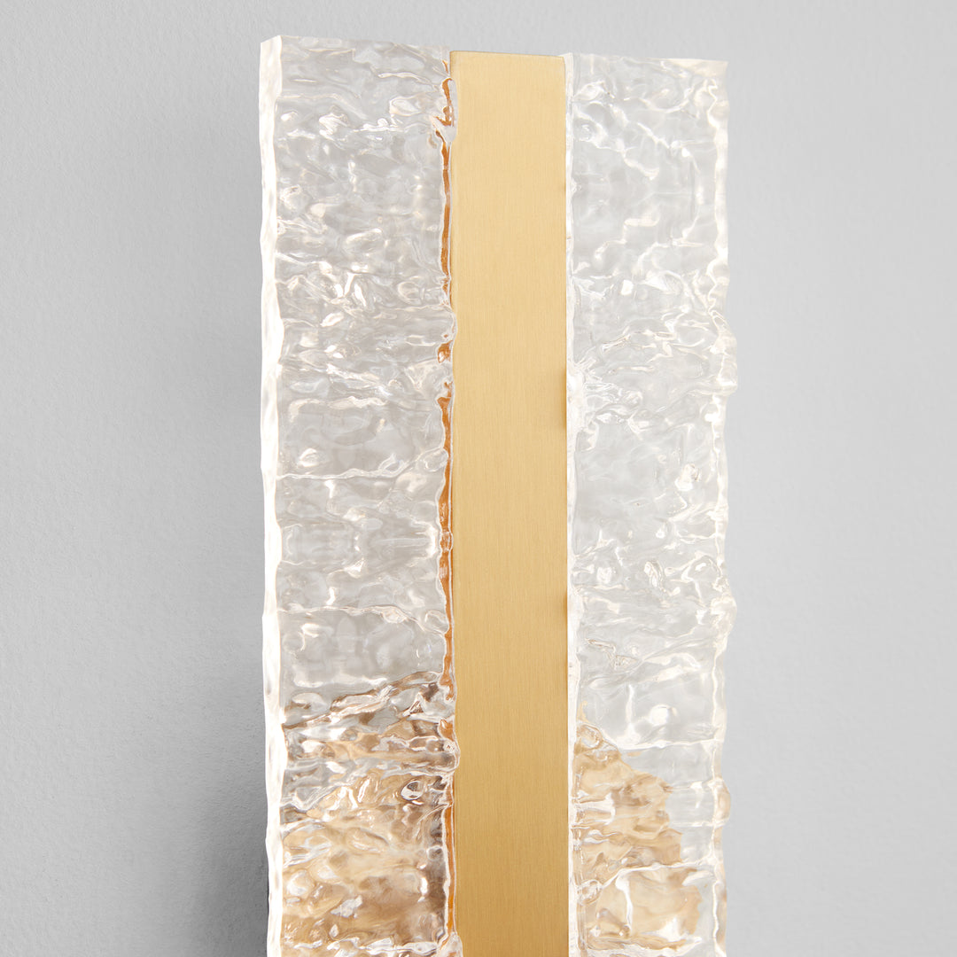 LANDON CCT LED Sconce - Aged Brass