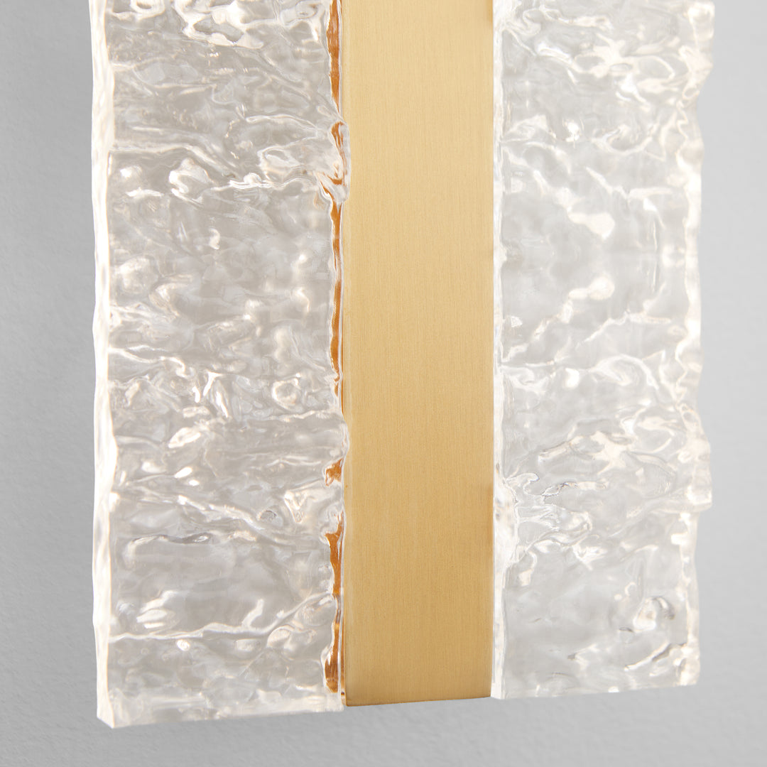 LANDON CCT LED Sconce - Aged Brass