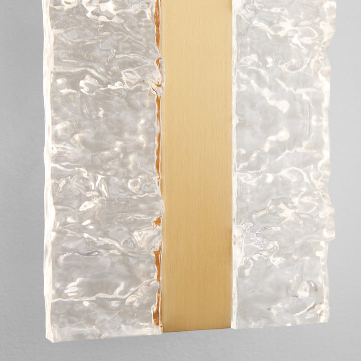 LANDON CCT LED Sconce - Aged Brass