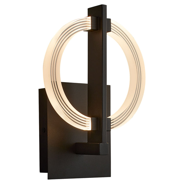 ARENA CCT LED Sconce - Black