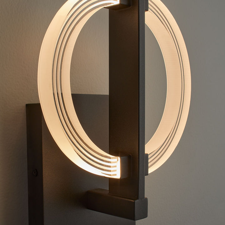ARENA CCT LED Sconce - Black
