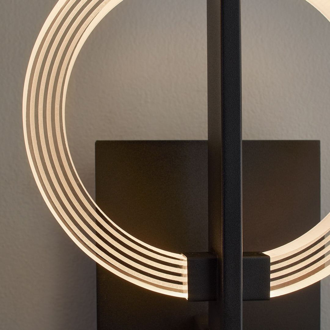 ARENA CCT LED Sconce - Black