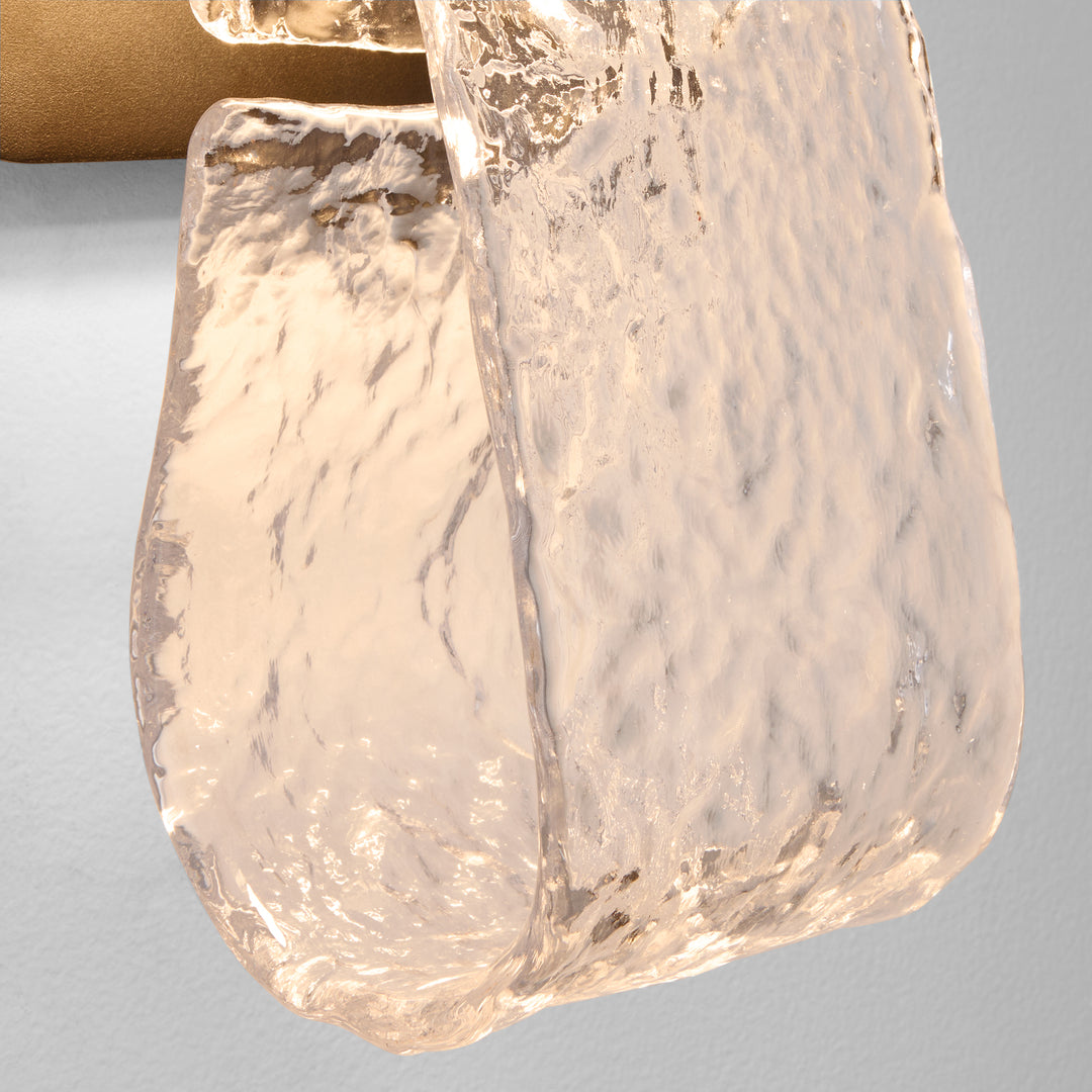 VEER 1 Light Wall Mount - Aged Brass