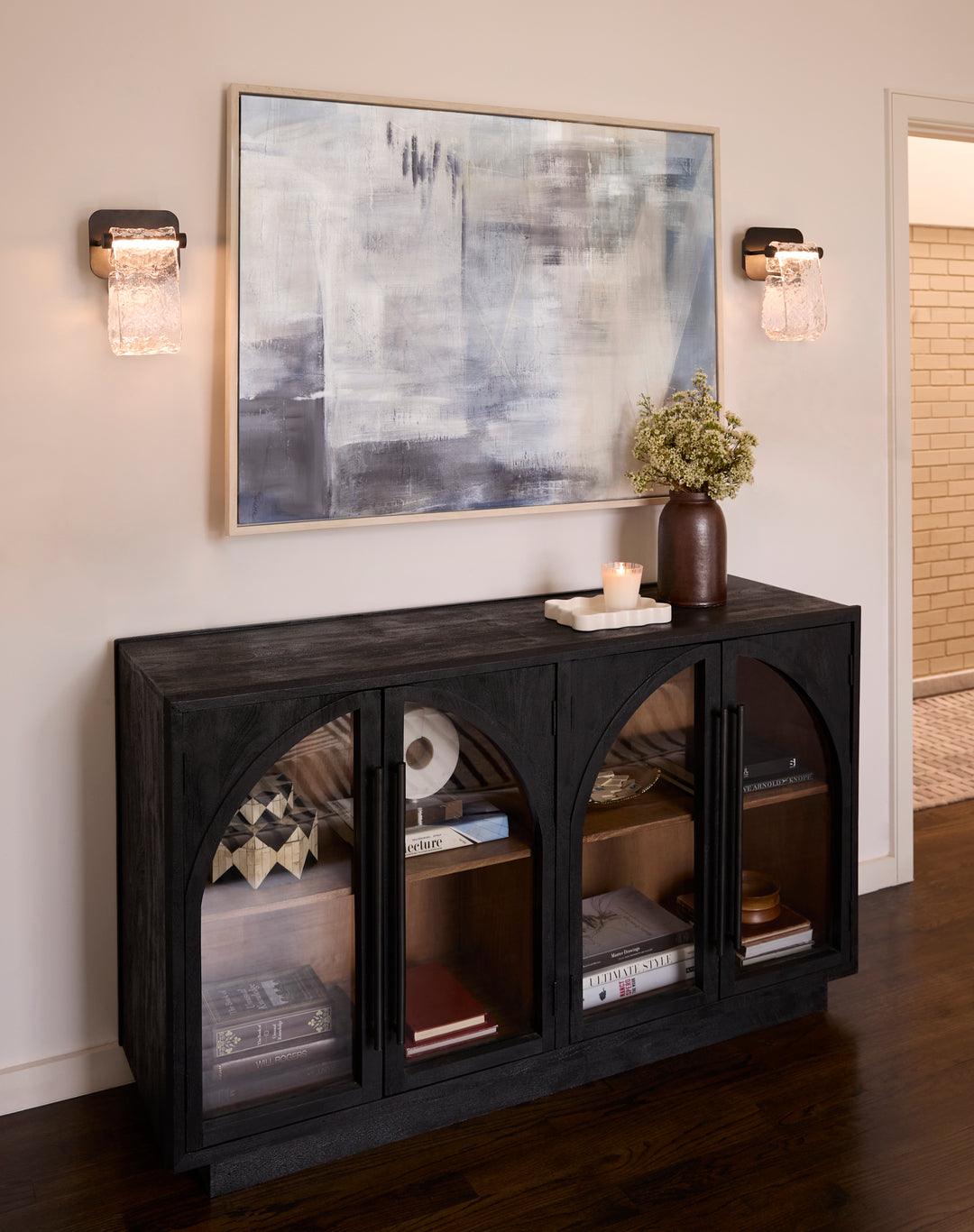 VEER 1 Light Wall Mount - Aged Brass