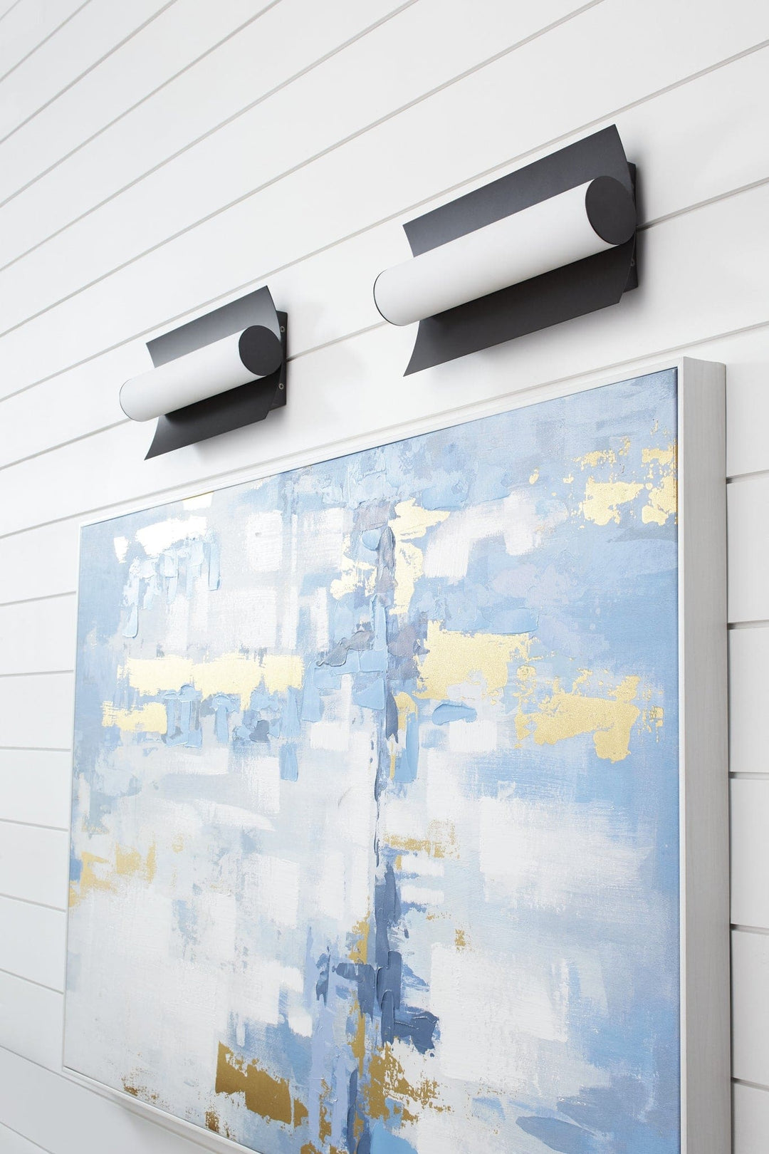 WAVE 13" Wall Sconce -3000k- Black