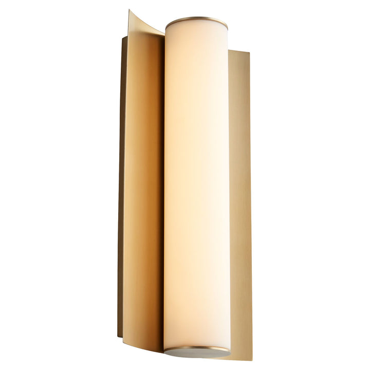 WAVE 13" Wall Sconce -3000k- Aged Brass