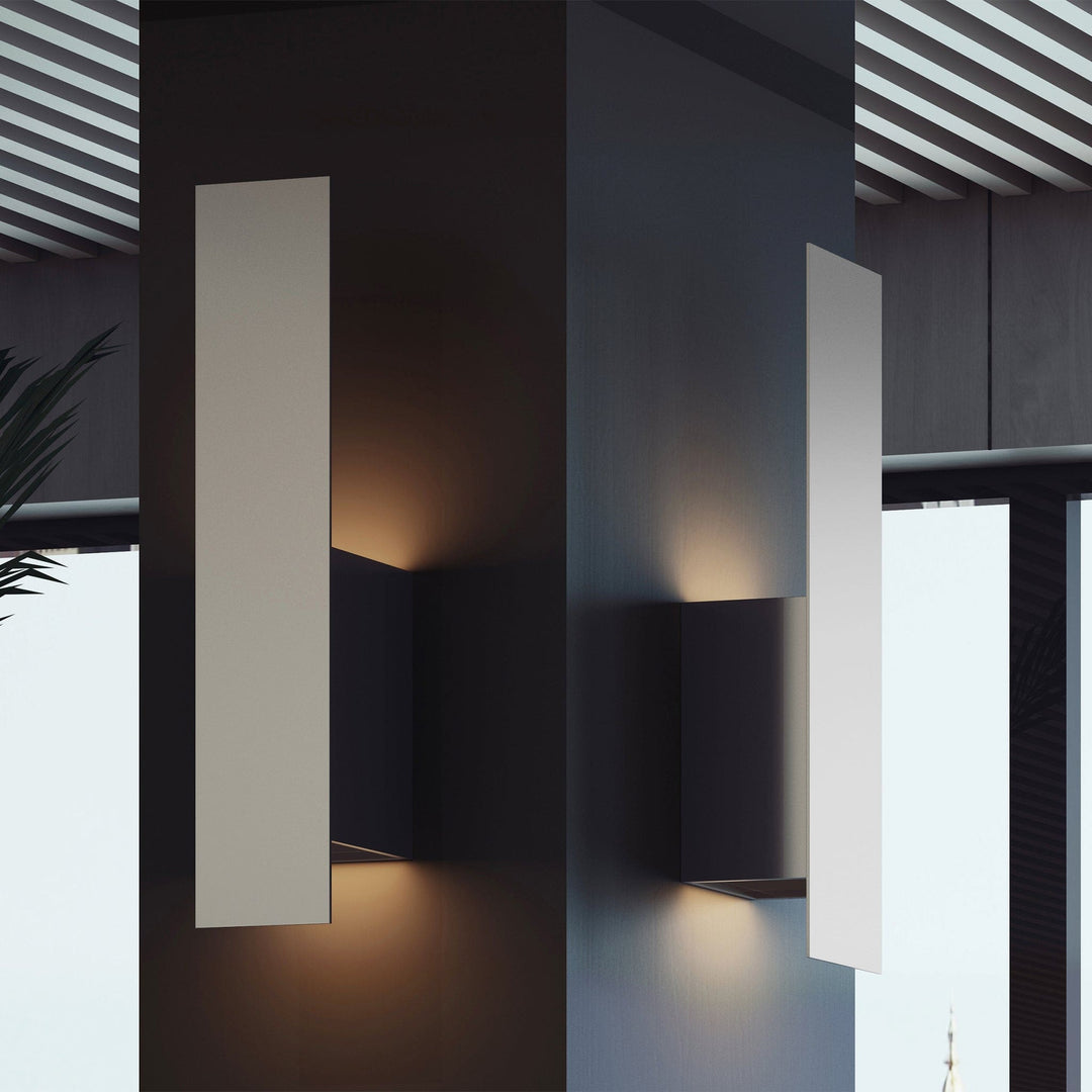 REFLEX Two 7 Watt Wall Sconce - Satin Nickel
