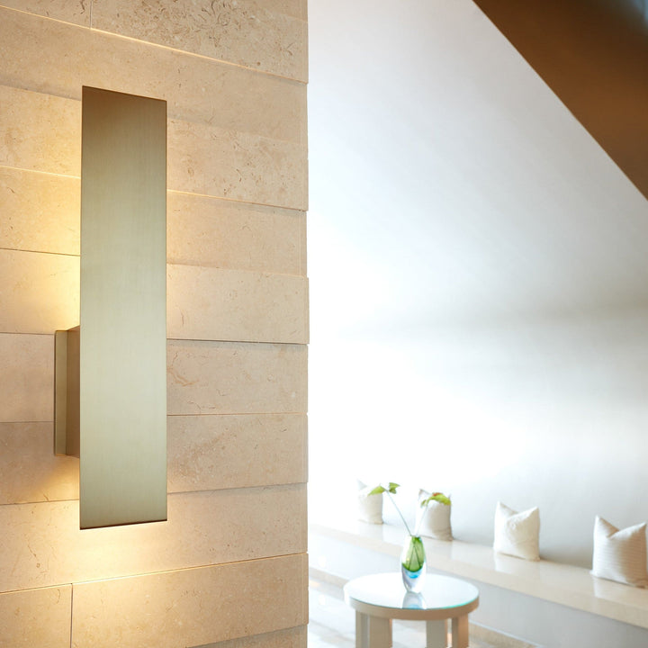 REFLEX Two 7 Watt Wall Sconce - Aged Brass