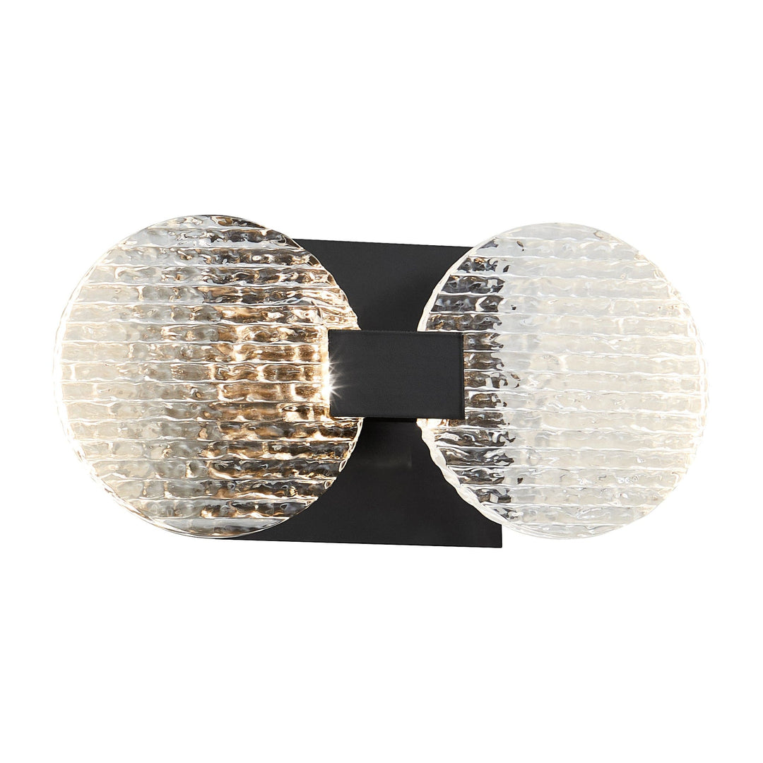 AXIOM Two Light CCT Wall Mount - Black