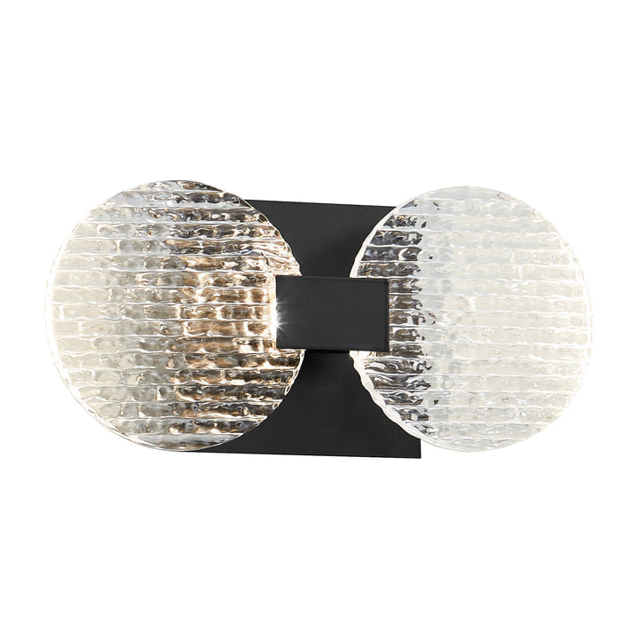 AXIOM Two Light CCT Wall Mount - Black