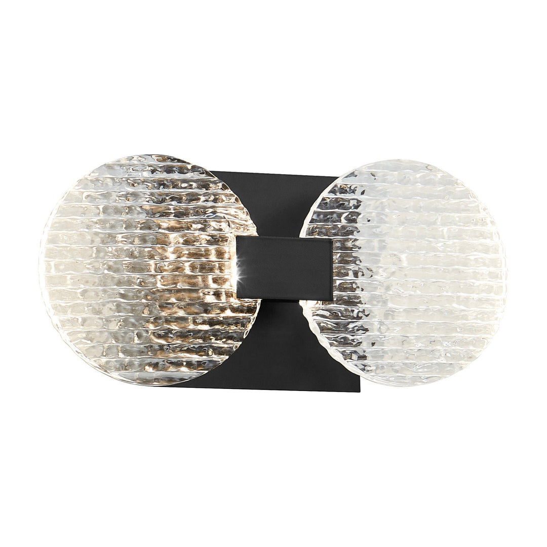 AXIOM Two Light CCT Wall Mount - Black