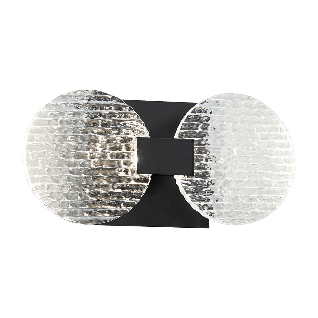 AXIOM Two Light CCT Wall Mount - Black