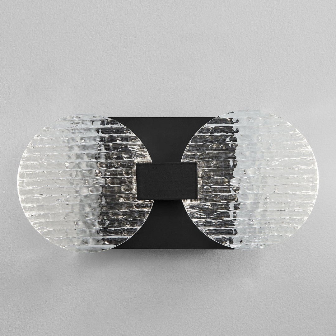 AXIOM Two Light CCT Wall Mount - Black